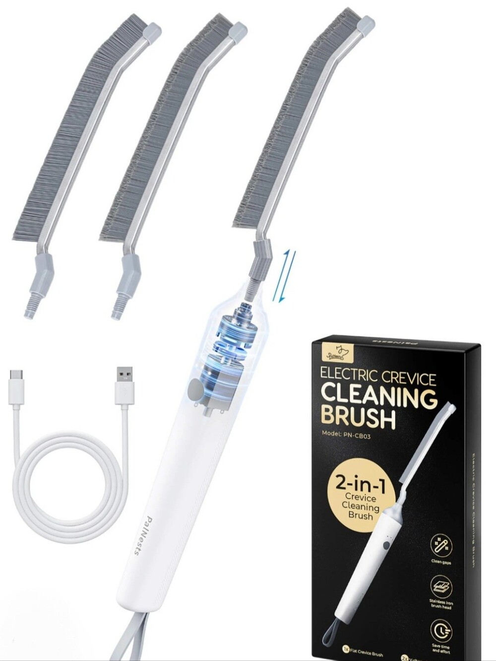 Palnests Electric Crevice Cleaning Brush